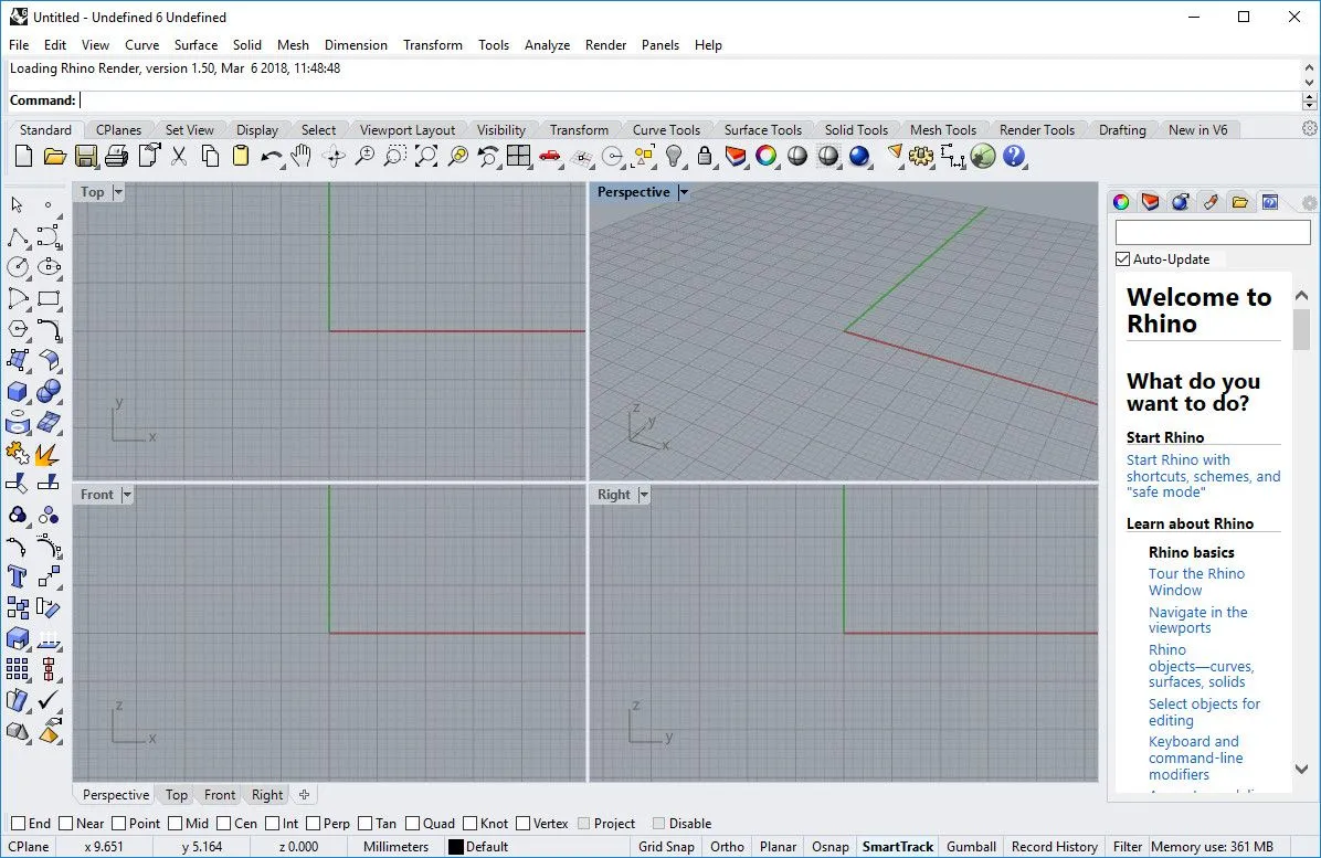 Курсы rhinoceros. Rhino 7 Интерфейс. Rhinoceros 7.26.23009. Rhino программа. Rhinoceros 3d программа.