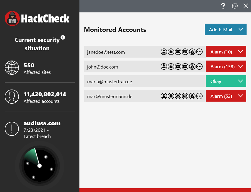 Abelssoft HackCheck crack скачать