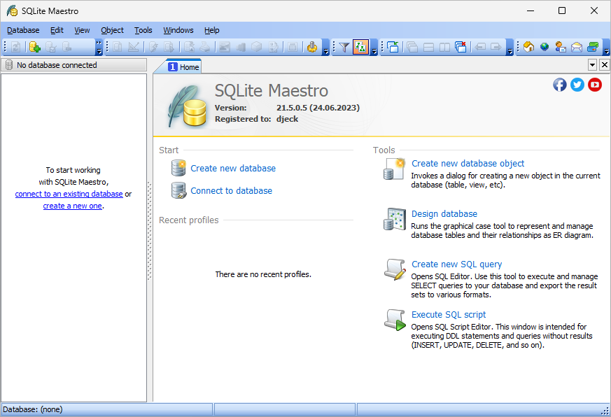 SQLite Maestro crack скачать