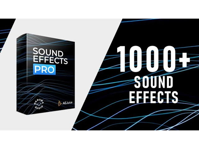 AEJuice Sound Effects Pro (WAV)