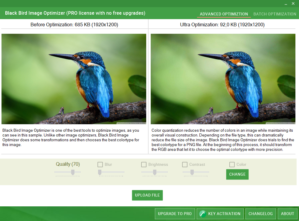 Black Bird Image Optimizer скачать бесплатно