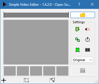 Simple Video Editor скриншот