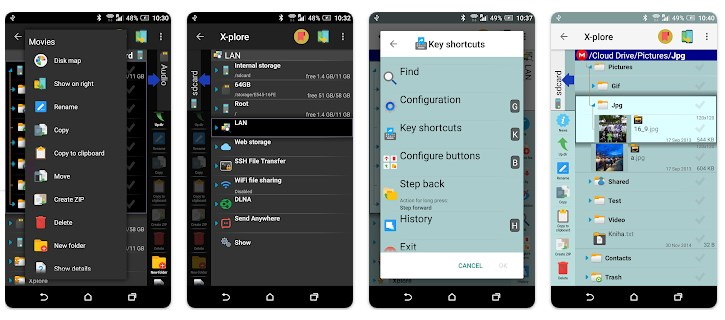 X-Plore File Manager для Android с активацией