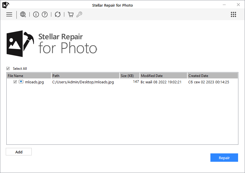 Stellar Repair for Photo crack скачать