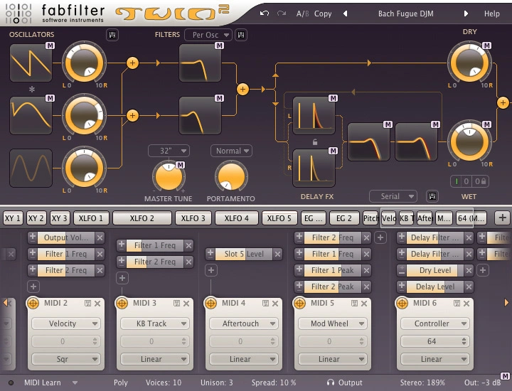 FabFilter Twin 2 crack скачать