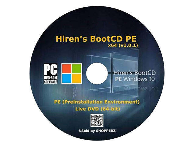 Hirens BootCD 15.2 + Русская версия / PE x64 1.0.7