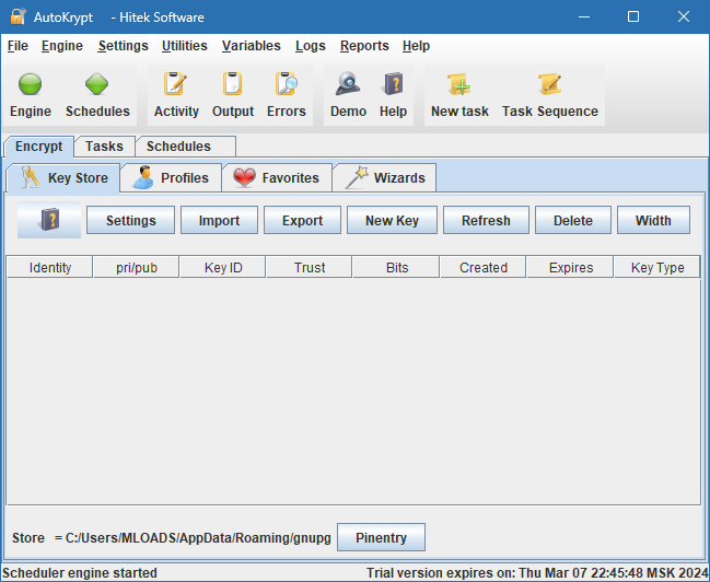 Hitek Software AutoKrypt скриншот