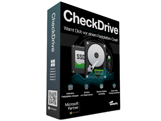Abelssoft CheckDrive 2025 6.01 + Portable