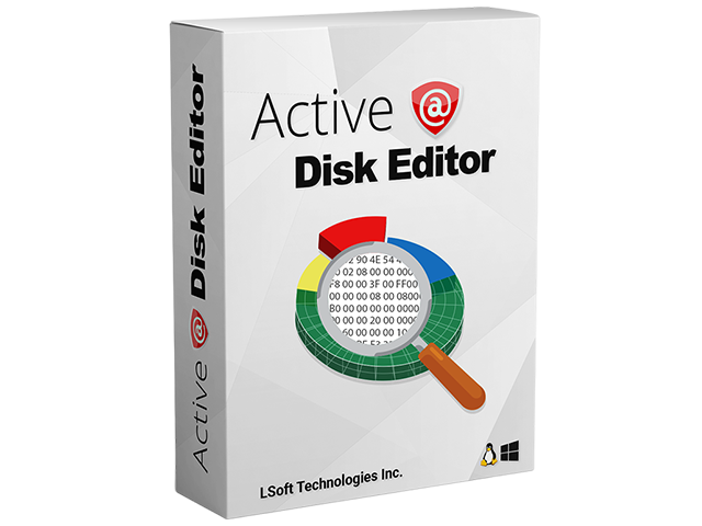Логотип программы Active Disk Editor Free 24.0.0