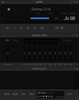 Qmmp скриншот №1