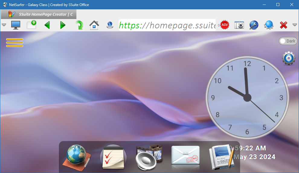 SSuite NetSurfer Web Browser скачать бесплатно