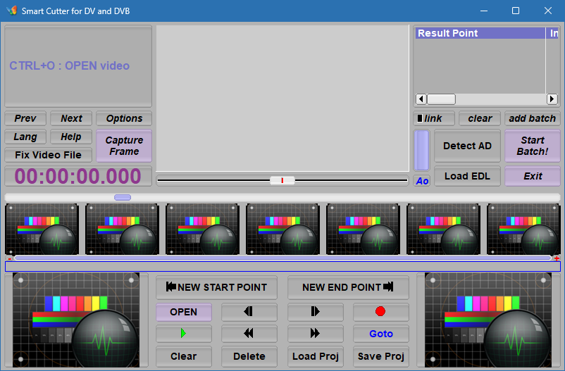FameRing Smart Cutter for DV and DVB скриншот