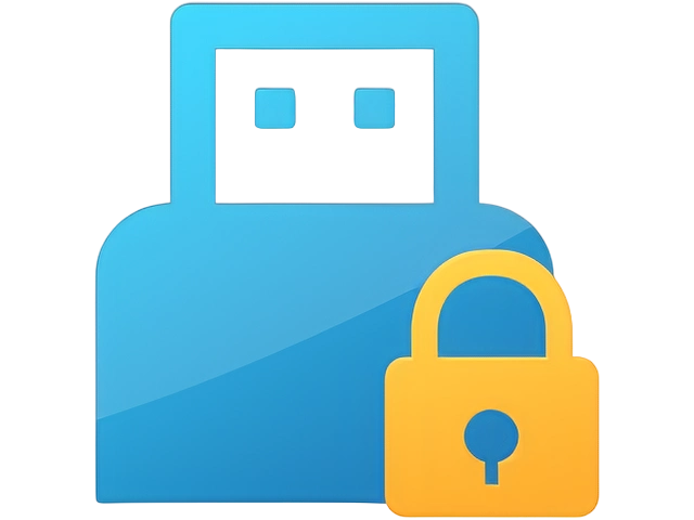 Логотип программы GiliSoft USB Stick Encryption 12.5 + Repack + Portable