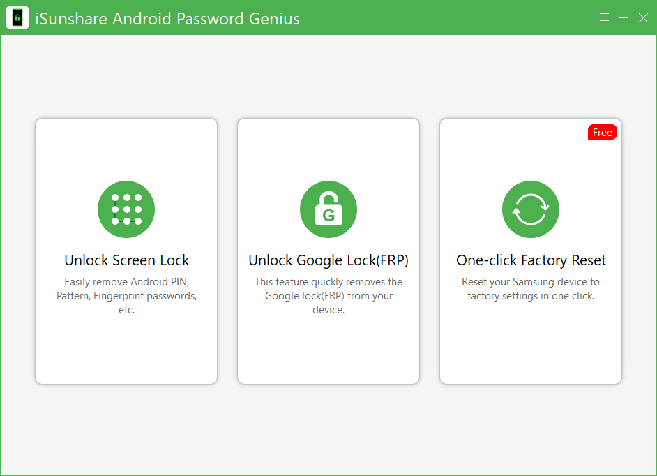 iSunshare Android Password Genius скачать бесплатно