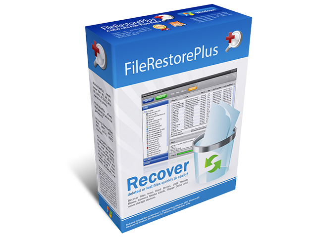Логотип программы FileRestorePlus 4.0.24.405 + Repack + Portable