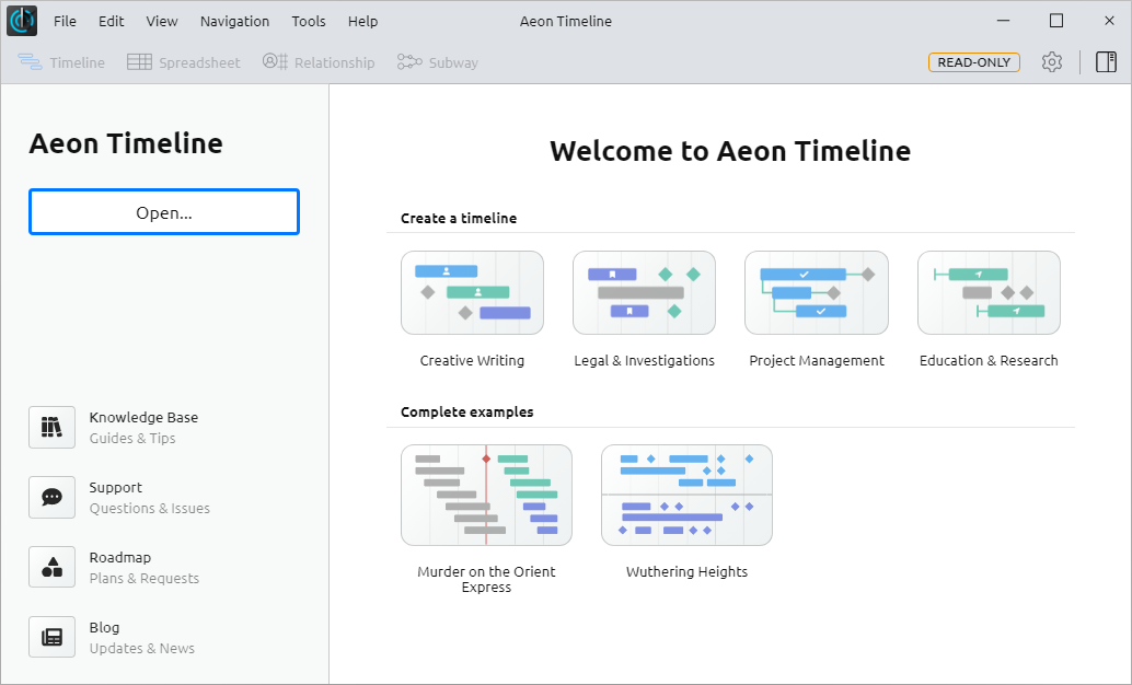 Aeon Timeline скачать бесплатно