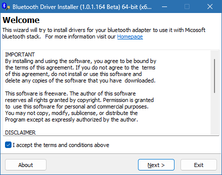 Bluetooth Driver Installer скачать бесплатно