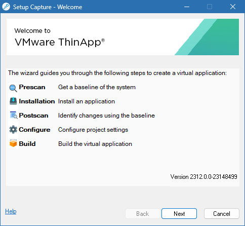 VMware ThinApp на русском