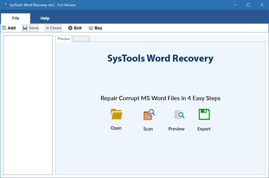 SysTools Word Recovery crack скачать