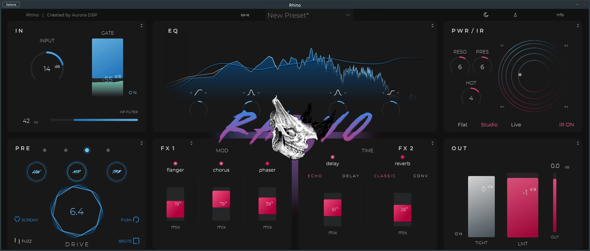 Aurora DSP Rhino скачать бесплатно