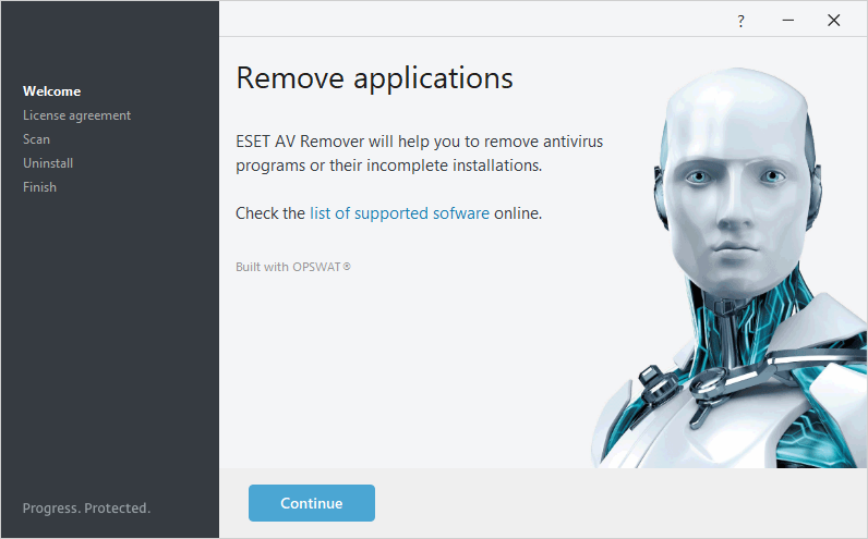 ESET AV Remover скачать бесплатно