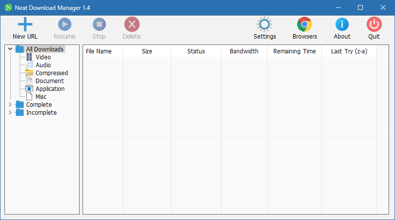 Neat Download Manager скачать бесплатно