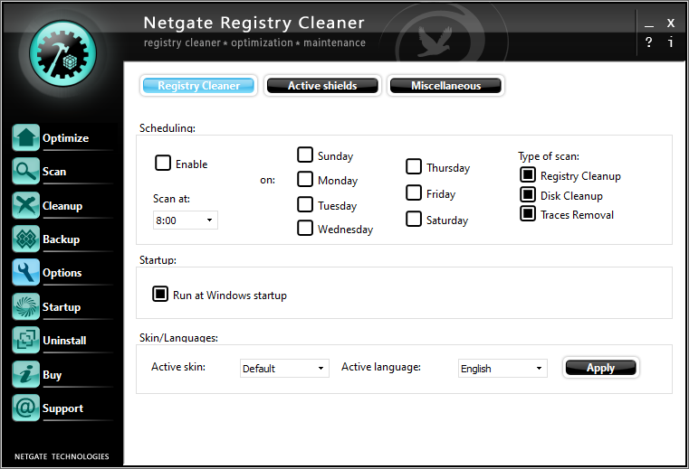 NETGATE Registry Cleaner crack ключ активации