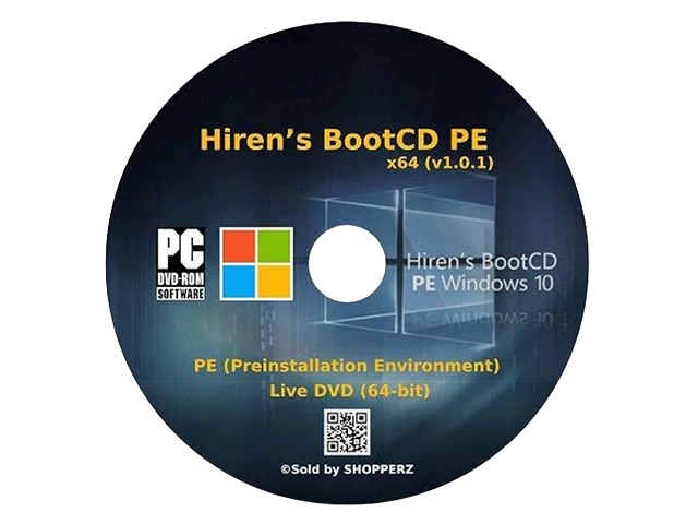 Hirens BootCD 15.2 + Русская версия / PE x64 1.0.7