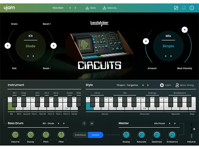 UJAM Beatmaker CIRCUITS 2.3.1