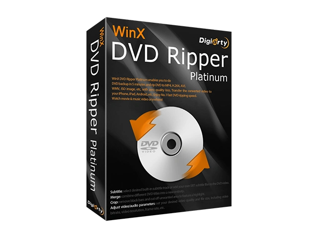 WinX DVD Ripper Platinum 8.22.2.246 + Repack + Portable