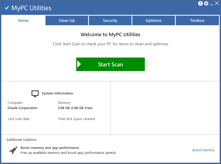 MyPC Utilities для Windows