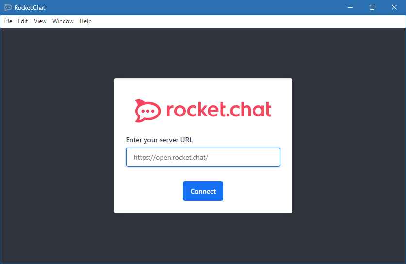 Rocket Chat Windows и сервер