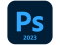 Логотип программы Adobe Photoshop 2023 24.7.5 + Repack + Portable