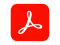 Логотип программы Adobe Acrobat Reader 2024.003.20180 + Repack + Portable