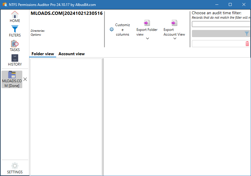 AlbusBit NTFS Permissions Auditor Pro