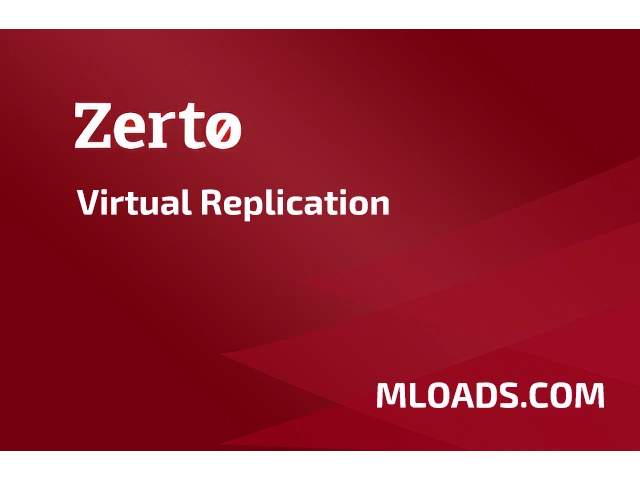 Zerto Virtual Replication for VMware vSphere 9.5.30.433