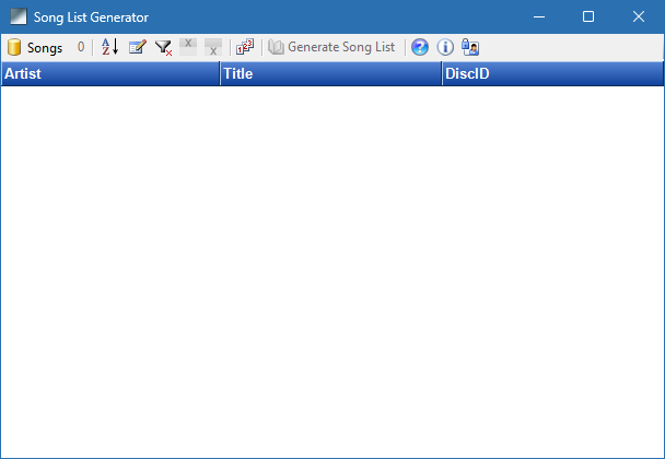 Song List Generator crack