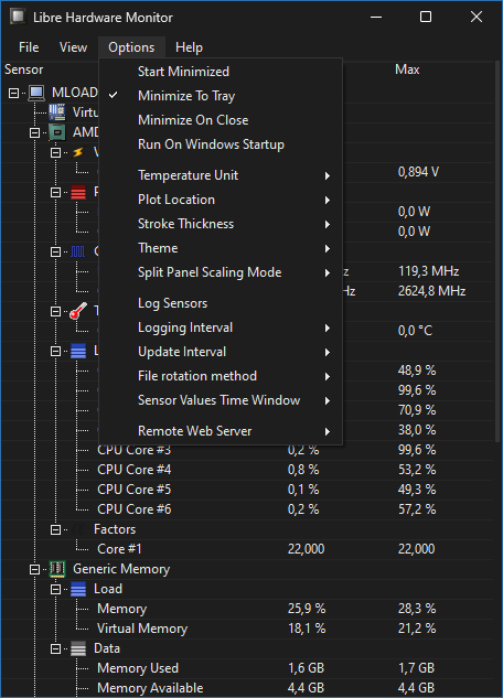 Libre Hardware Monitor скачать