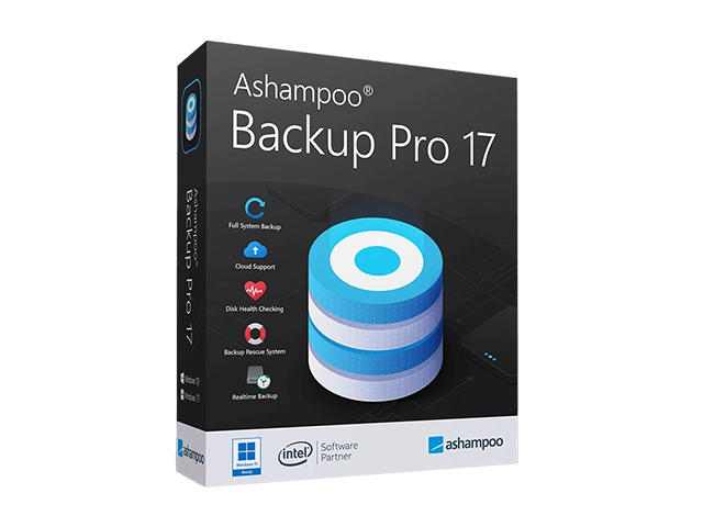 Ashampoo Backup Pro 26.00 + Portable + Спасательный диск