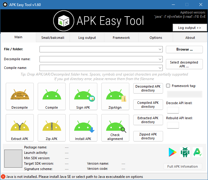 Apk Easy Tool на русском