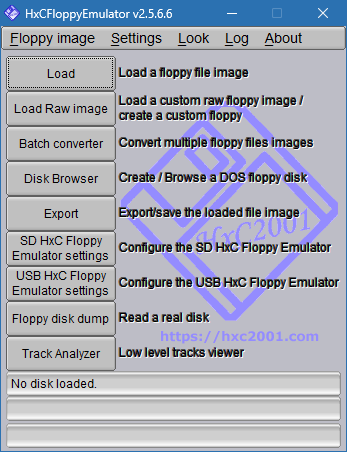 HxC Floppy Emulator для Windows