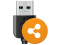 Логотип программы USB over Network 6.0.6.1 + 6.0.4.3 на русском