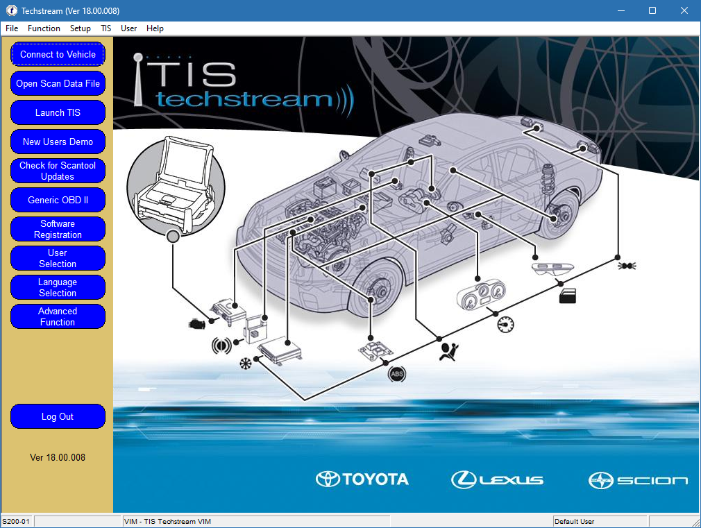 Toyota Techstream активатор