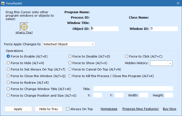 ForceToolkit для Windows