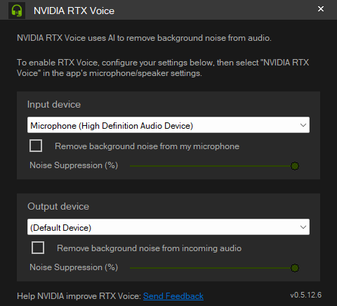 NVIDIA RTX Voice скачать