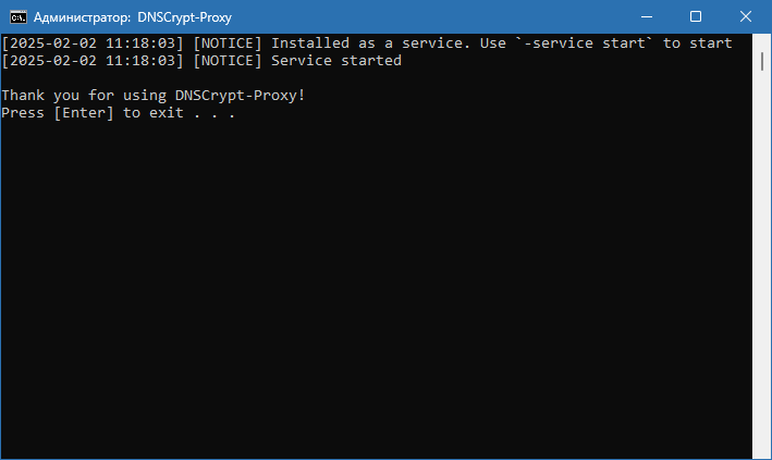 DNSCrypt for Windows