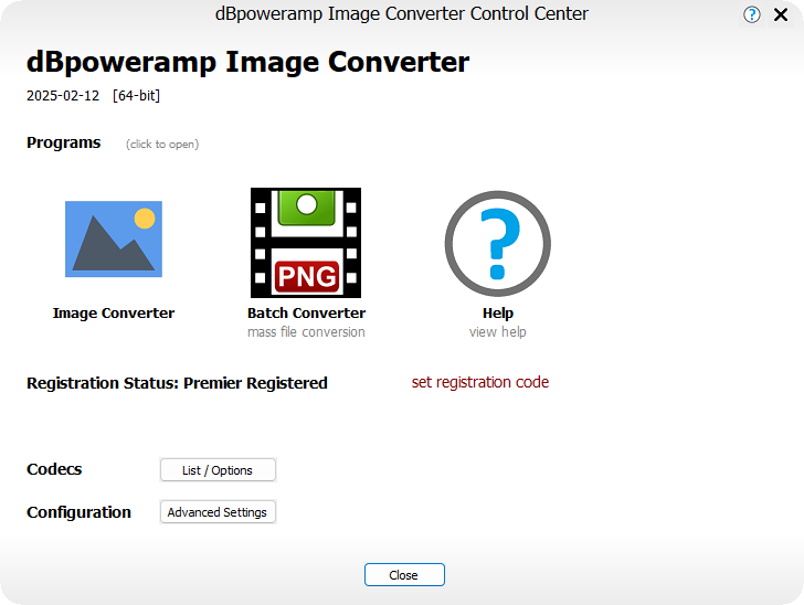 dBpoweramp Image Converter для Windows