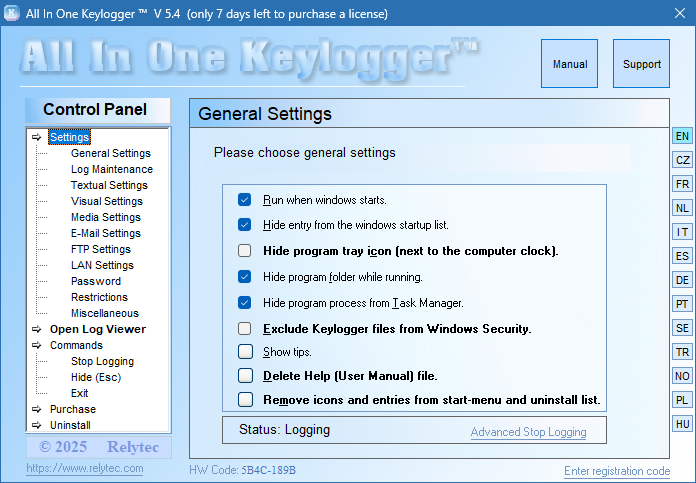 All In One Keylogger crack активация