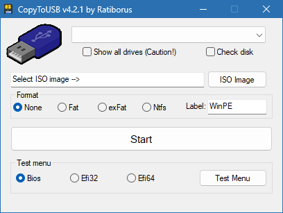 CopyToUSB от Ratiborus