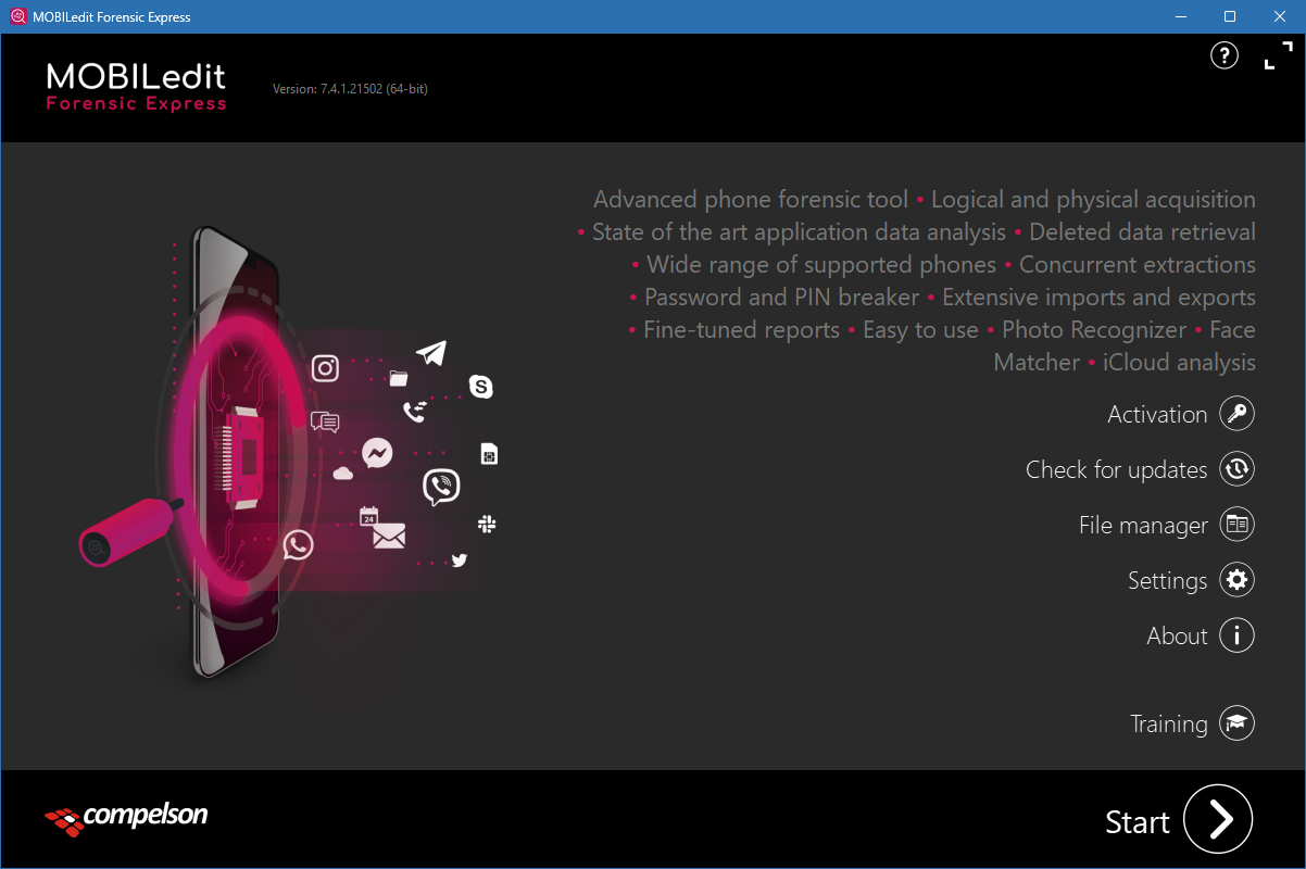 MOBILedit Forensic Express crack активация